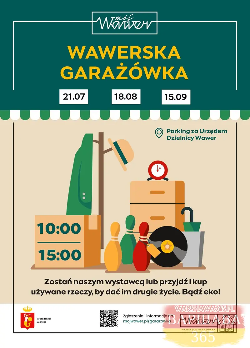 Варшава запрошує на Ваверську гаражівку: знайдіть свої скарби!